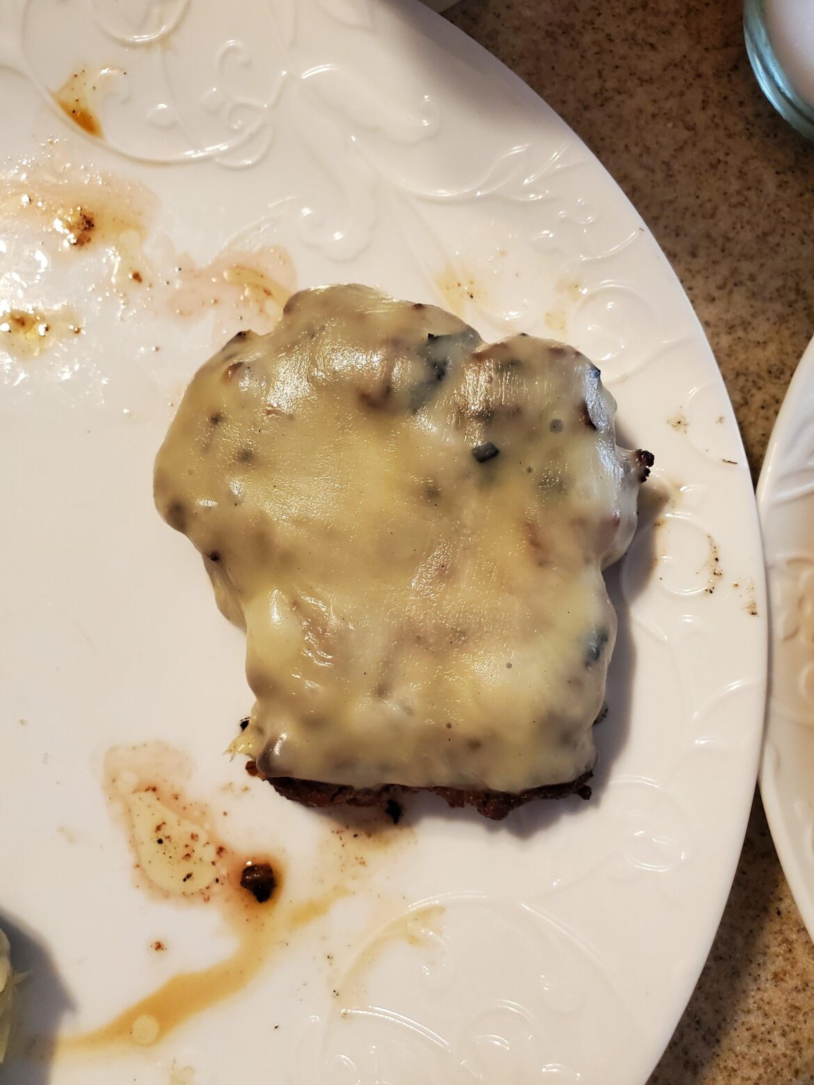 Earlier this week I had a cheeseburger patty that formed almost exactly into the shape of Wisconsin.