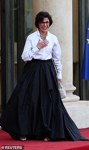Pictured: French Culture Minister Rachida Dati