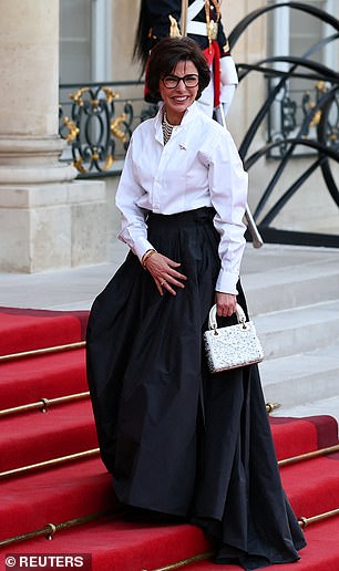 Pictured: French Culture Minister Rachida Dati