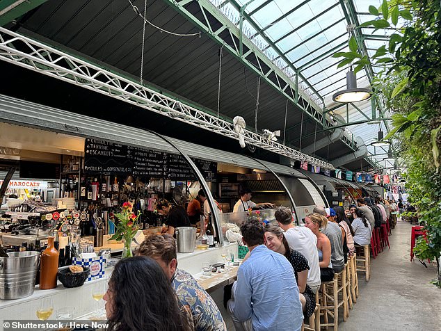 Try dining at covered markets as a highbrow, but still affordable, alternative. Le Marche Couvert des Enfants Rouges is pictured above
