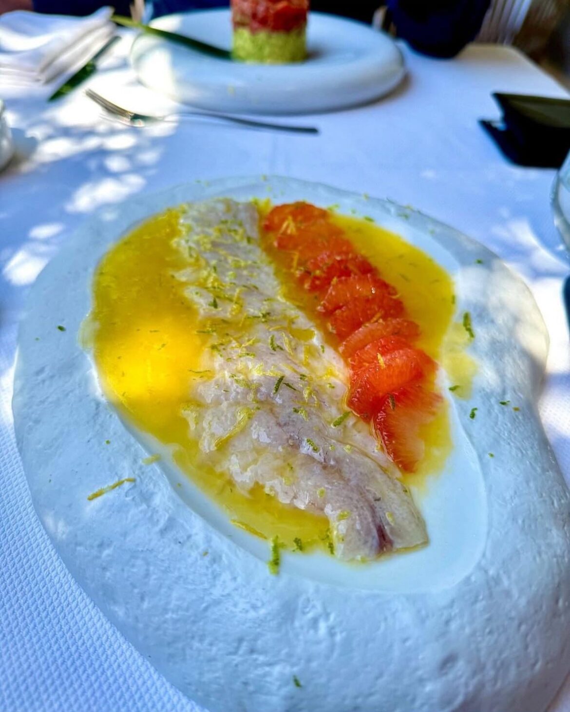 Eating out of a crater was not on my to do list today