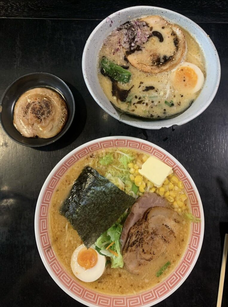 Shoyu Paitan and Misso ramen