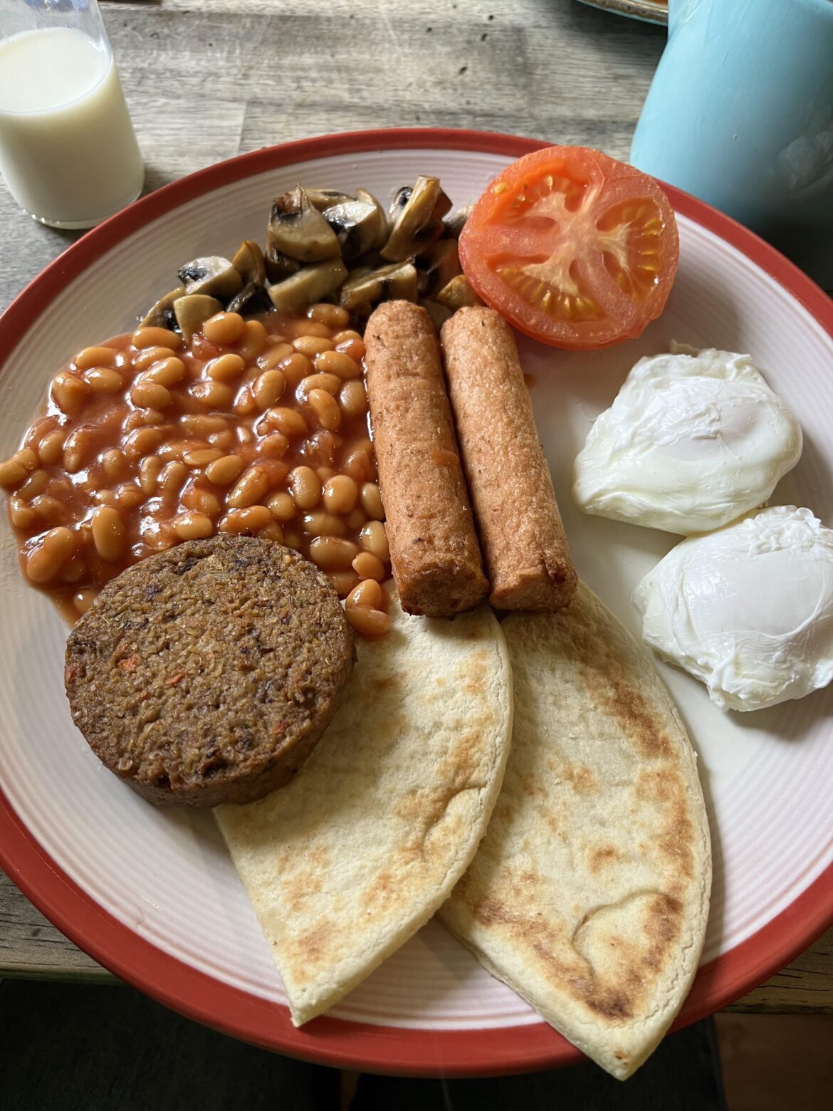 Full Scottish vegetarian