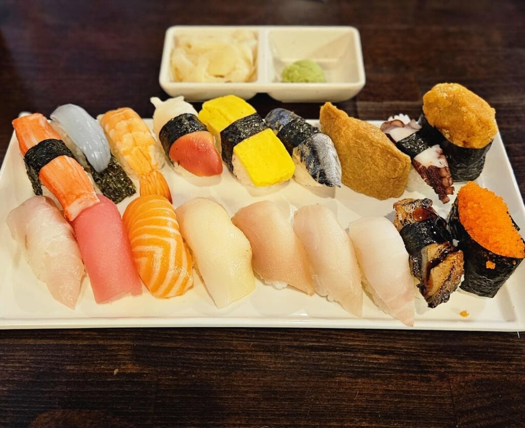 Went to an all you can eat sushi restaurant for lunch the other dayyyy.