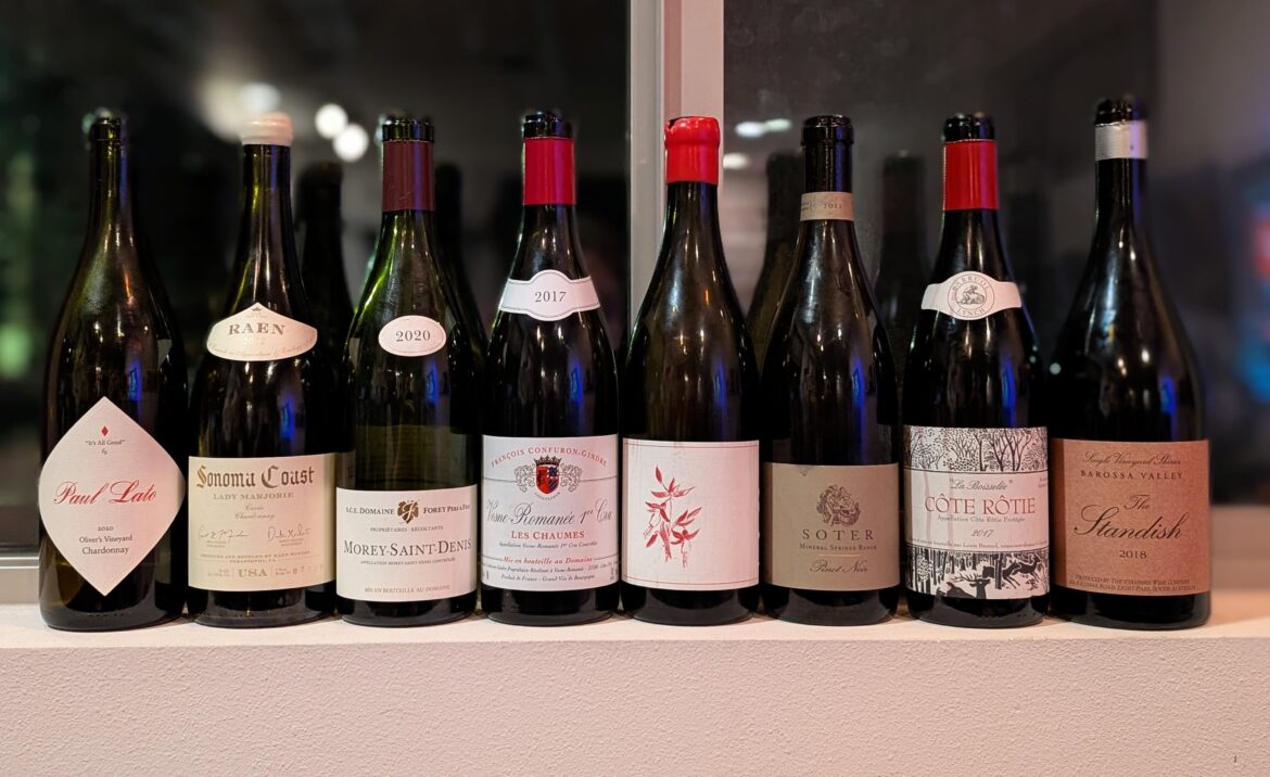 Theme: wines I REALLY wanted to open lol