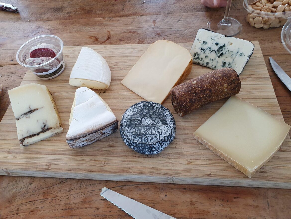 No weekend is complete without some cheese. Pecorino with truffle, Vacherin Mont d'Or, Camembert, Gruyère, ash covered goat cheese, Roquefort Papillon Noir and Comté.