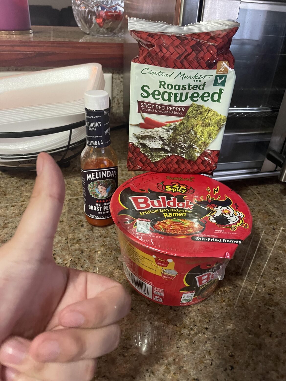 Tried making a spicy ramen