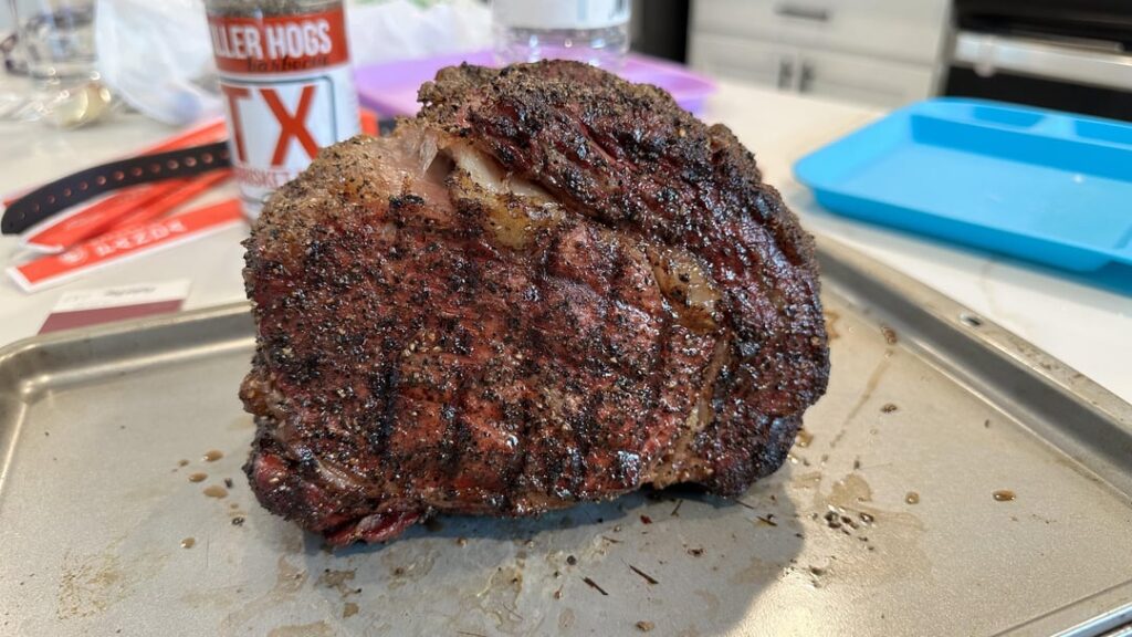 First Ribeye Roast on the Searwood XL