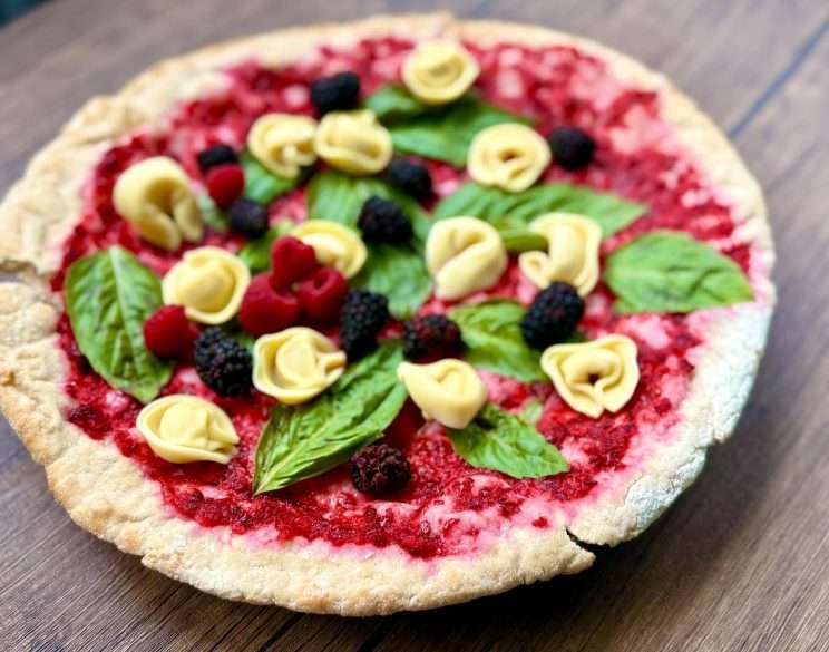 AI pizza recreated
