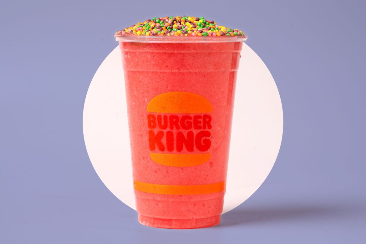 Burger King Drops a Frozen Drink Topped With Nerds Candy Burger King Drops a Frozen Drink Topped With Nerds Candy