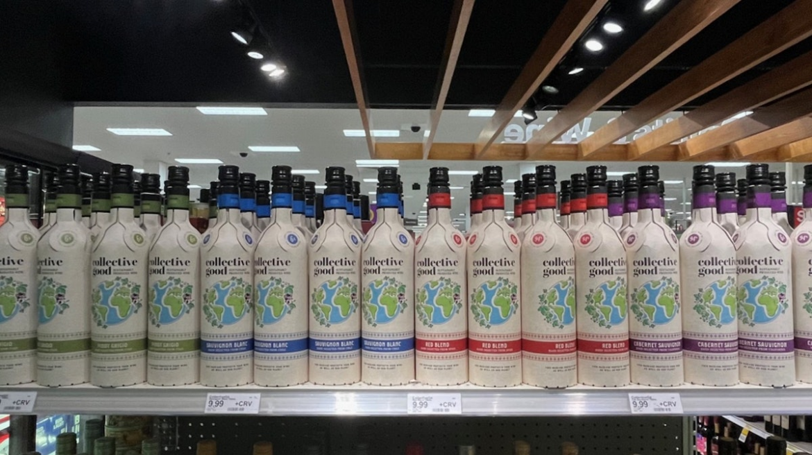 Target First Major U.S. Retailer in Paper Bottle with Collective Good Wine