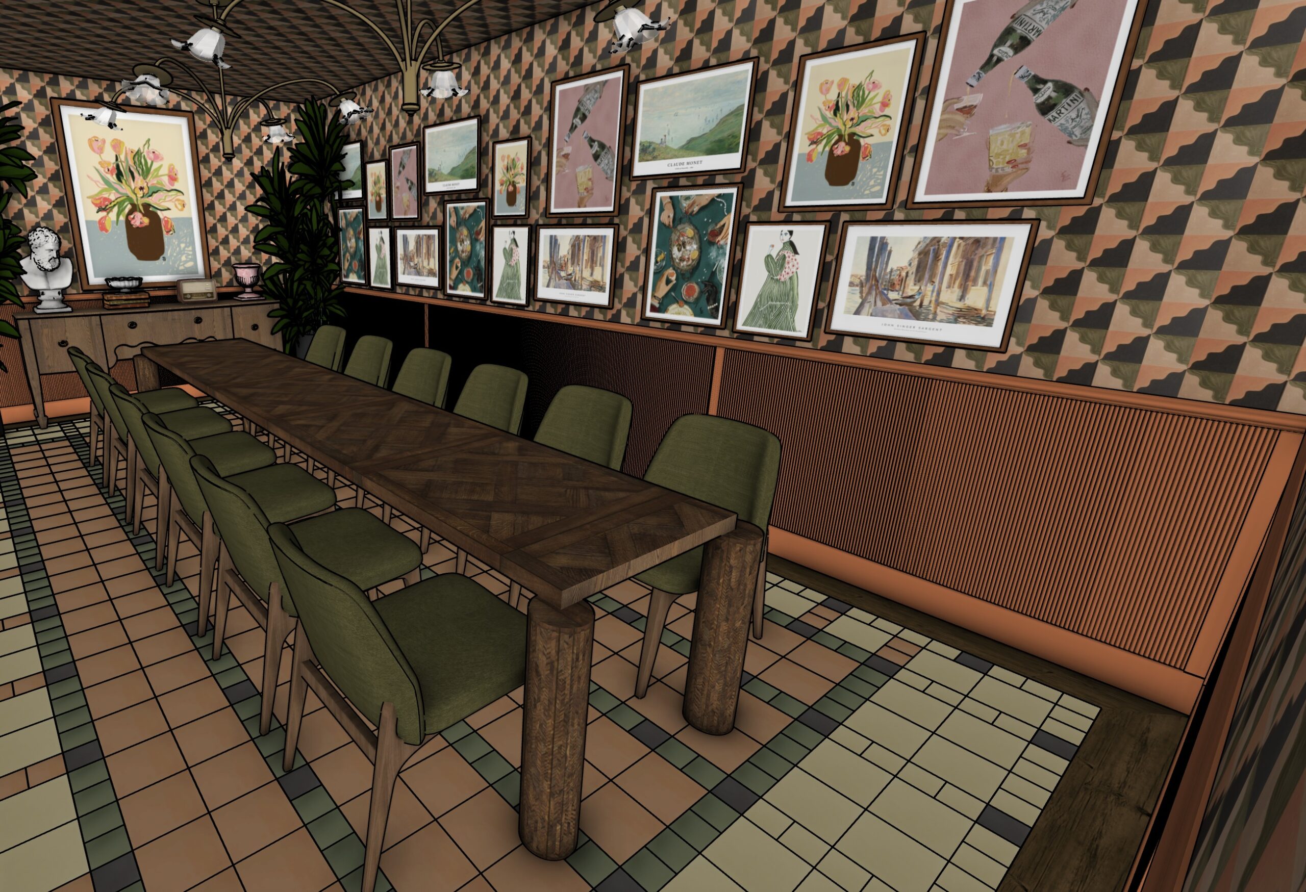 Southern Italian restaurant