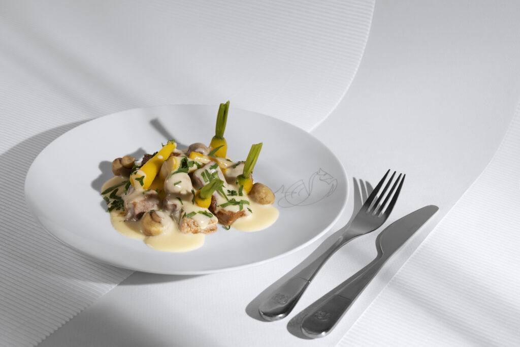 Air France new Michelin menus