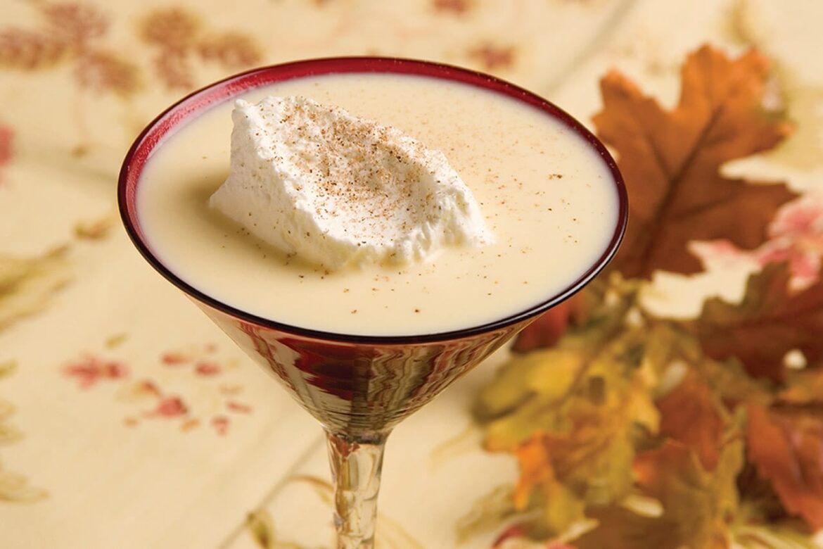 Holiday eggnog made by PalmDesert Food & Wine chef Jamie Gwen