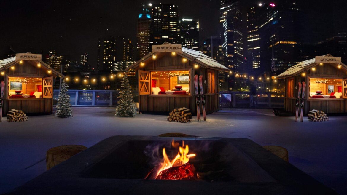 Coming Soon: Federation Square Is Transforming Into a French Alpine Village with Mountain Chalets, Fondue and Mulled Wine