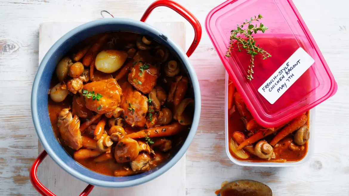 French-style chicken ragout – Base recipe French-style chicken ragout - Base recipe