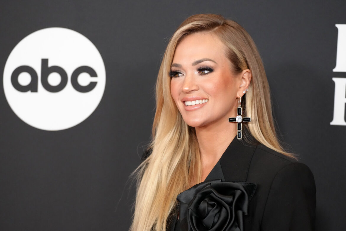 NEW YORK, NEW YORK - NOVEMBER 03: Carrie Underwood attends the 38th Annual Rock & Roll Hall Of Fame Induction Ceremony at Barclays Center on November 03, 2023 in New York City.