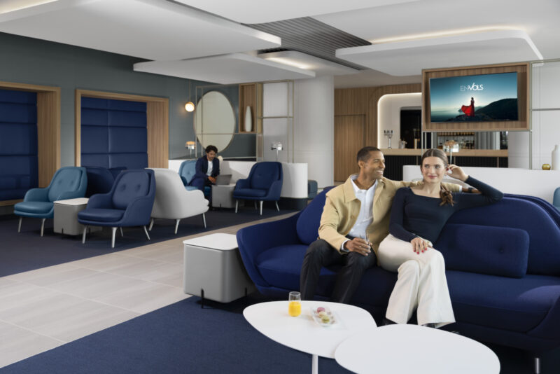 Air France officially opens its fully refurbished lounge at San Francisco airport