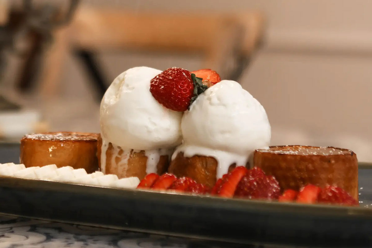 French Toast, Le Jardin Cafe, Main Beach (image supplied)