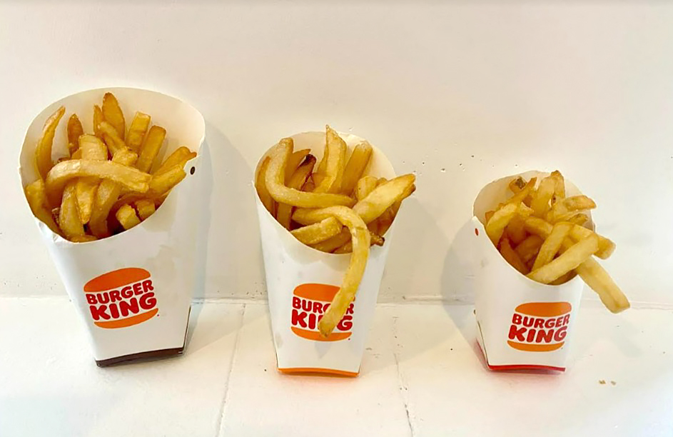 Burger King fries have gone through several recipes