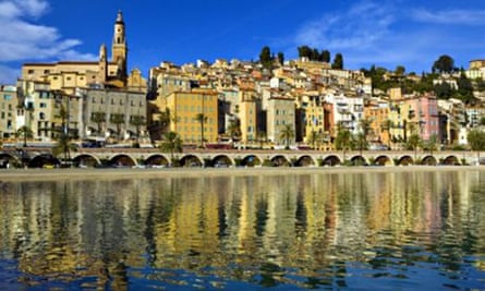 Menton seafront