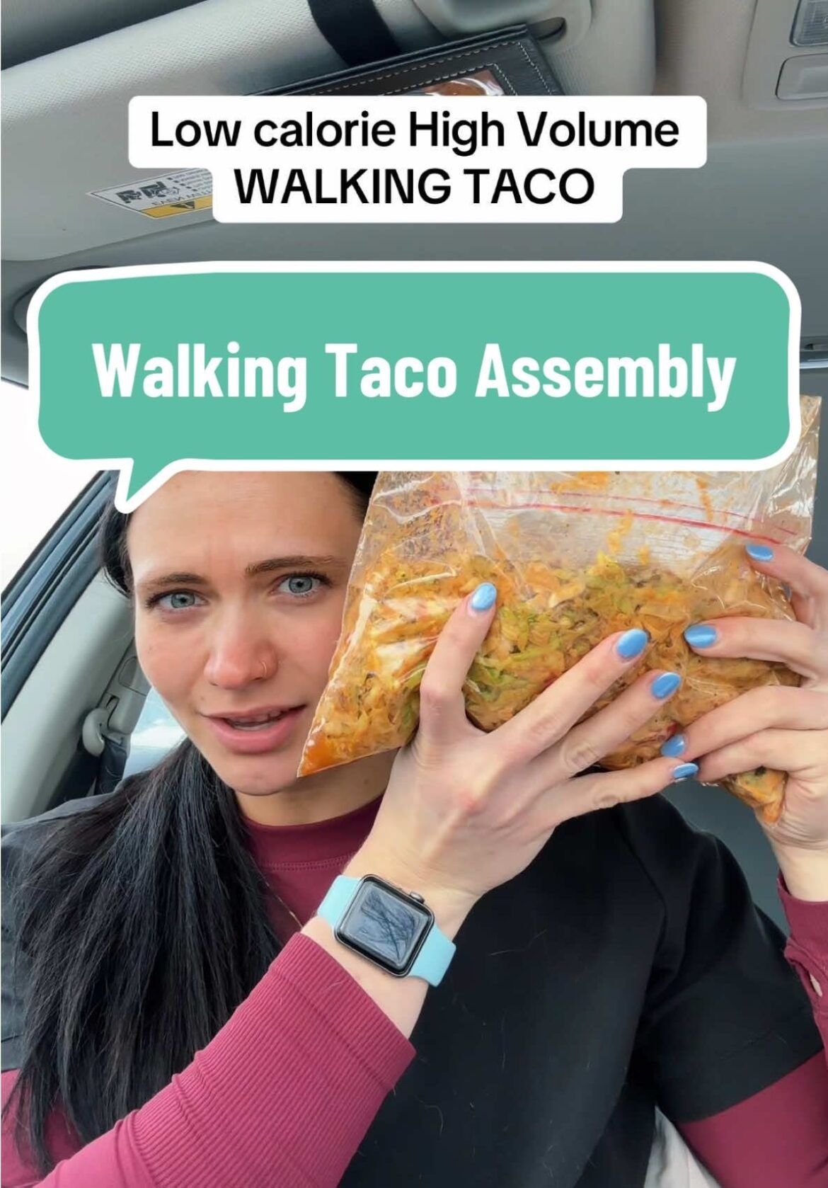 Walking tacos 500cal 60g protein