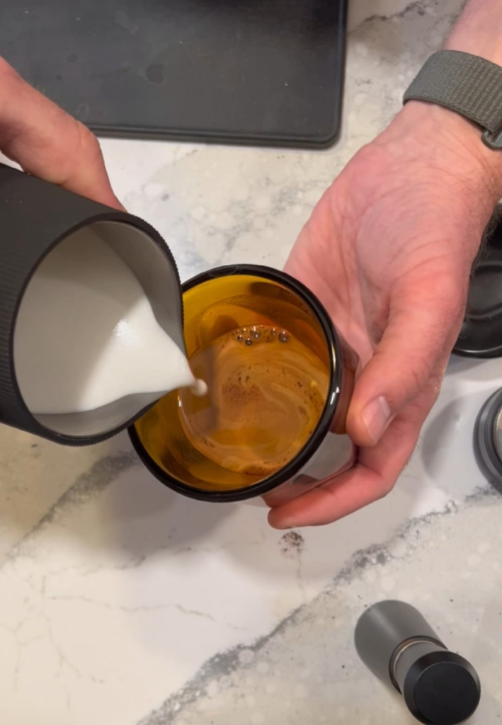 Oat Milk Pour of the day