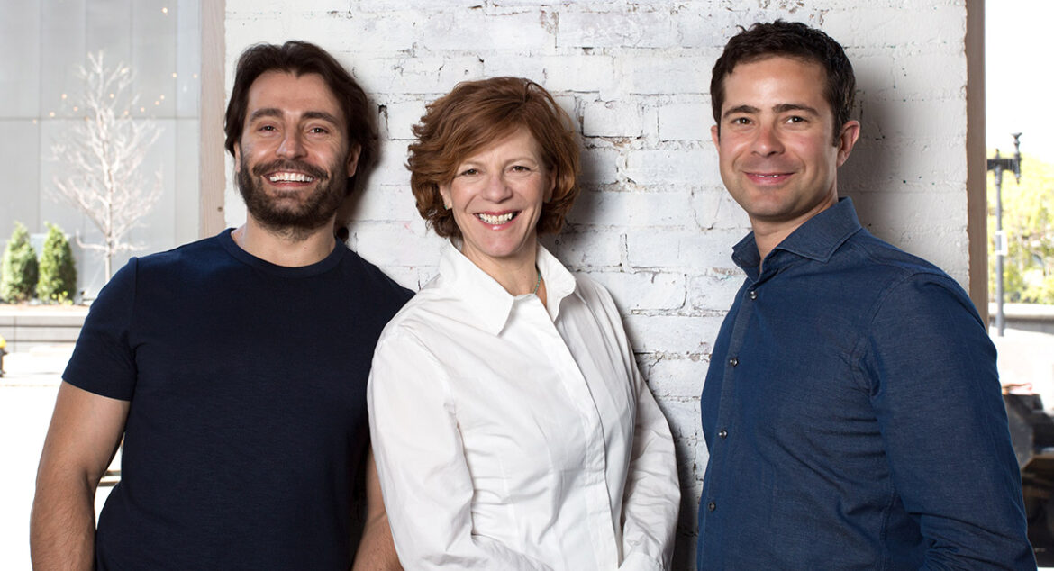 Jody Adams and Trade Partners are Opening Porto in June Eric Papachristos, Jody Adams, and Sean Griffing of Porto