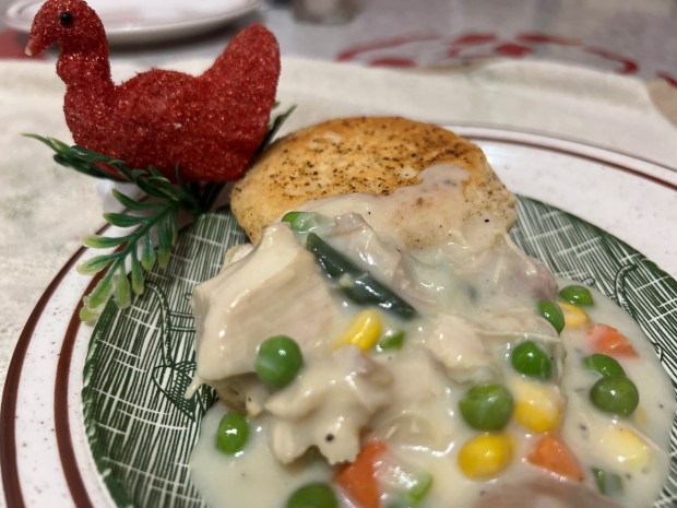 Debbie Wappel's recipe for Turkey a la King uses a variety of frozen vegetables rather than just peas for added color and flavor contrast." (Philip Potempa/provided)