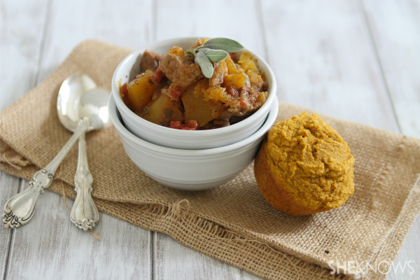 pork pumpkin stew