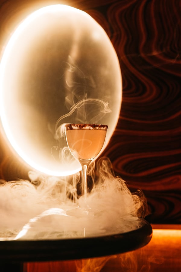 The uncomfortable silences cocktail at Tiger Sun. (Courtesy of Luke Beard/Tiger Sun)