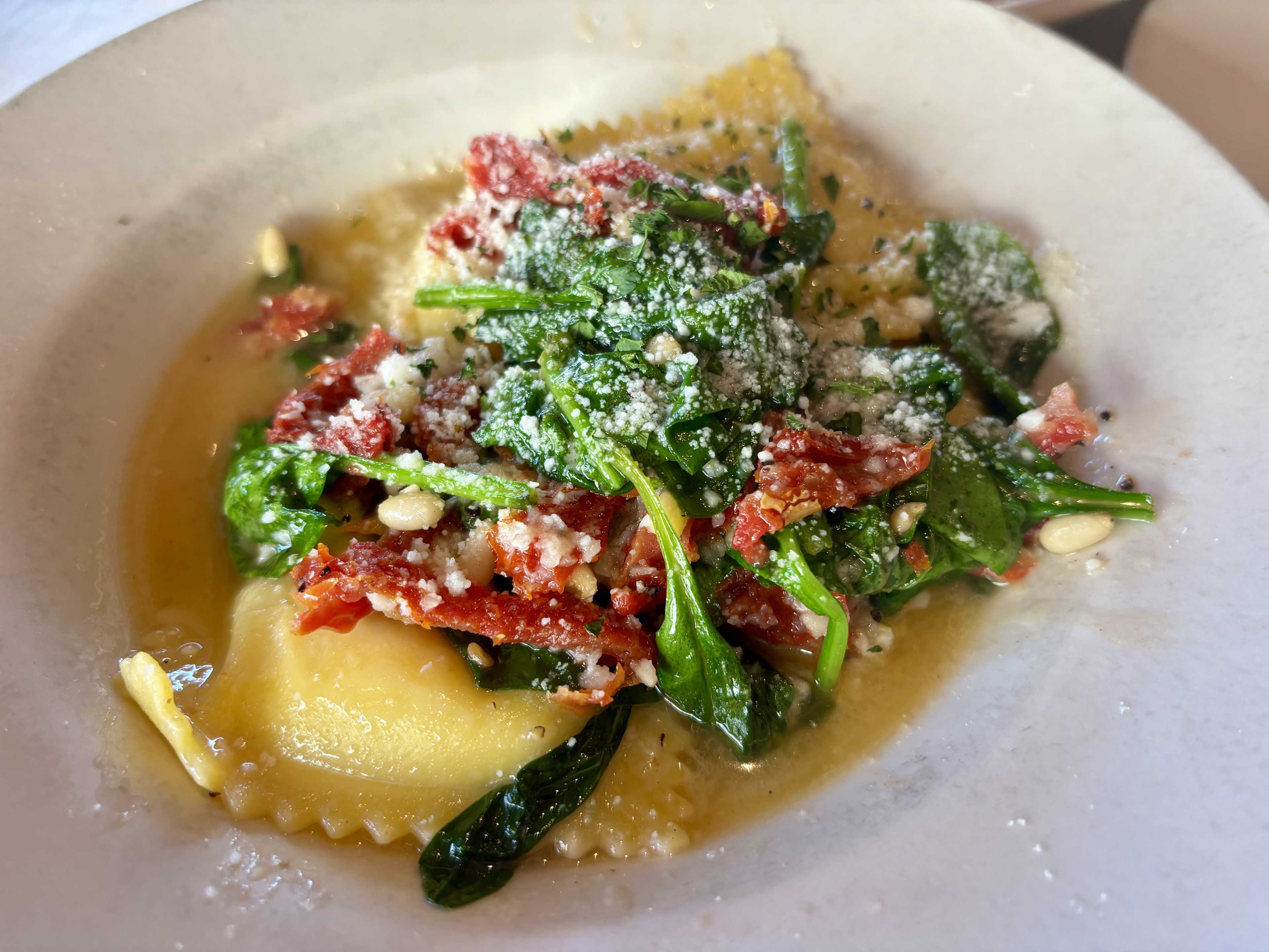 Ravioli Formaggio Di Capra