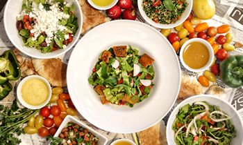 SAJJ Mediterranean Launches Five Classic Mediterranean Salads SAJJ Mediterranean Launches Five Classic Mediterranean Salads