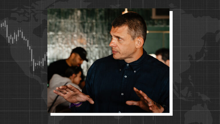 Nicolas Palazzi, the owner of PM Spirits. Photo by Doug Price.