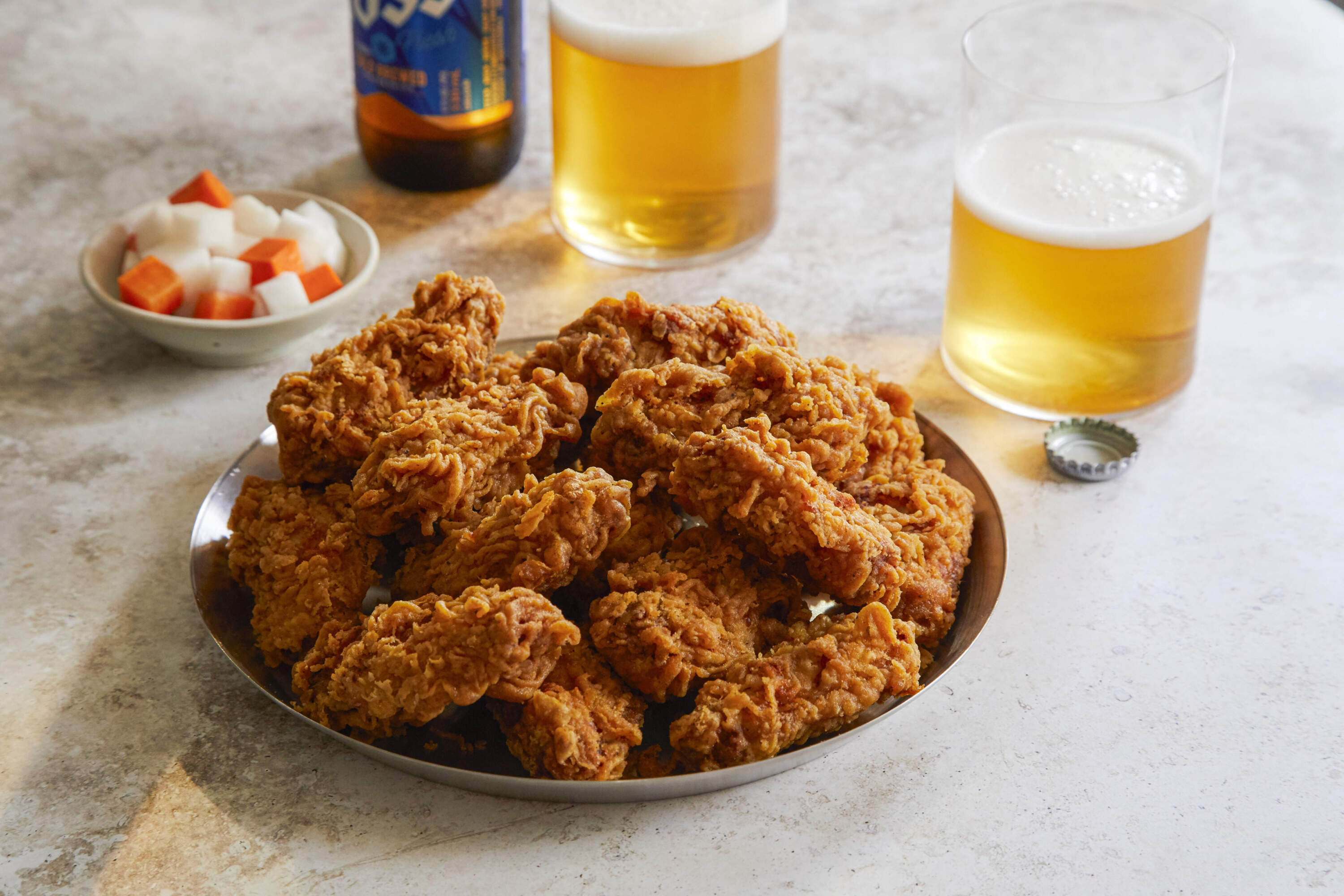 Korean fried chicken. (Courtesy of America's Test Kitchen)