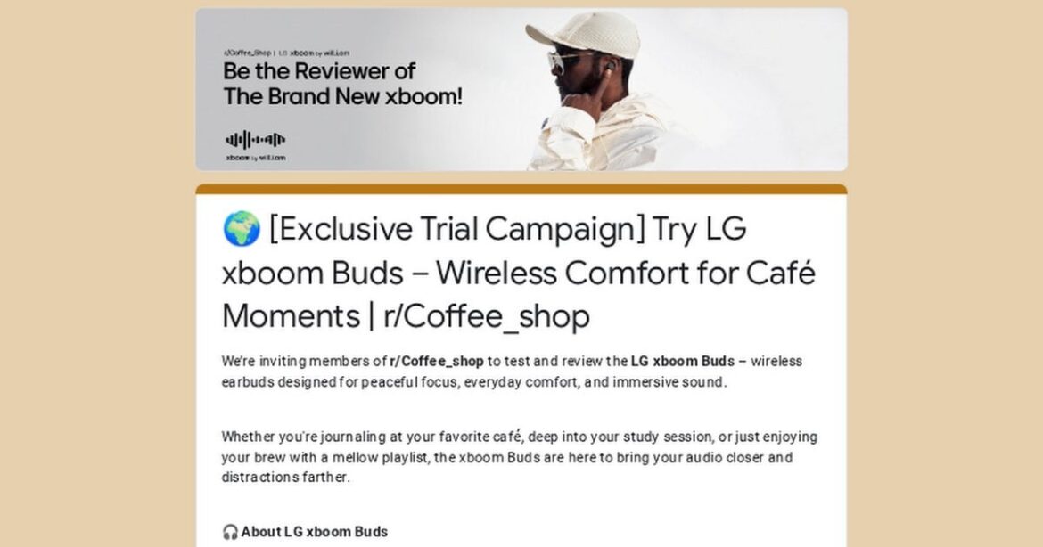 [D-1] LG xboom Buds: Your quiet companion in a noisy world. Be the first to review.