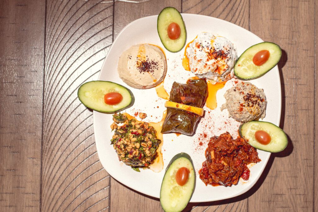 Mixed Appetizer Sampler at Brinis Mediterranean Cuisine (Photo by Jackie Tran)