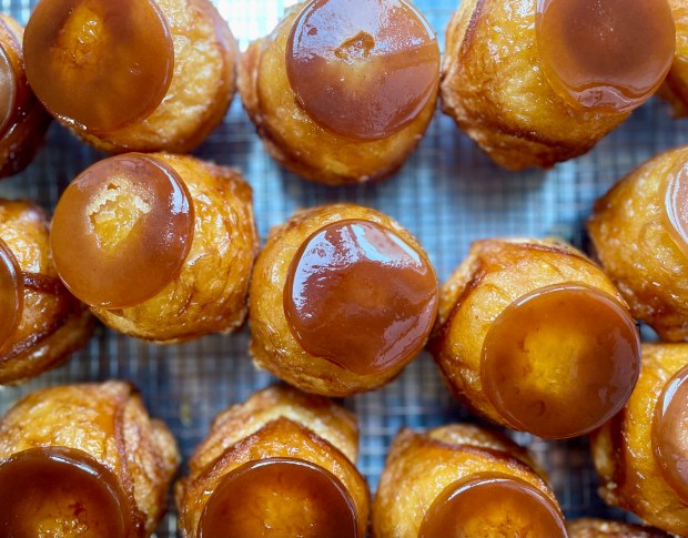 Kouign amann features a lovely caramelized exterior. It's airy within. (Photo courtesy Buttermilk Bakery)