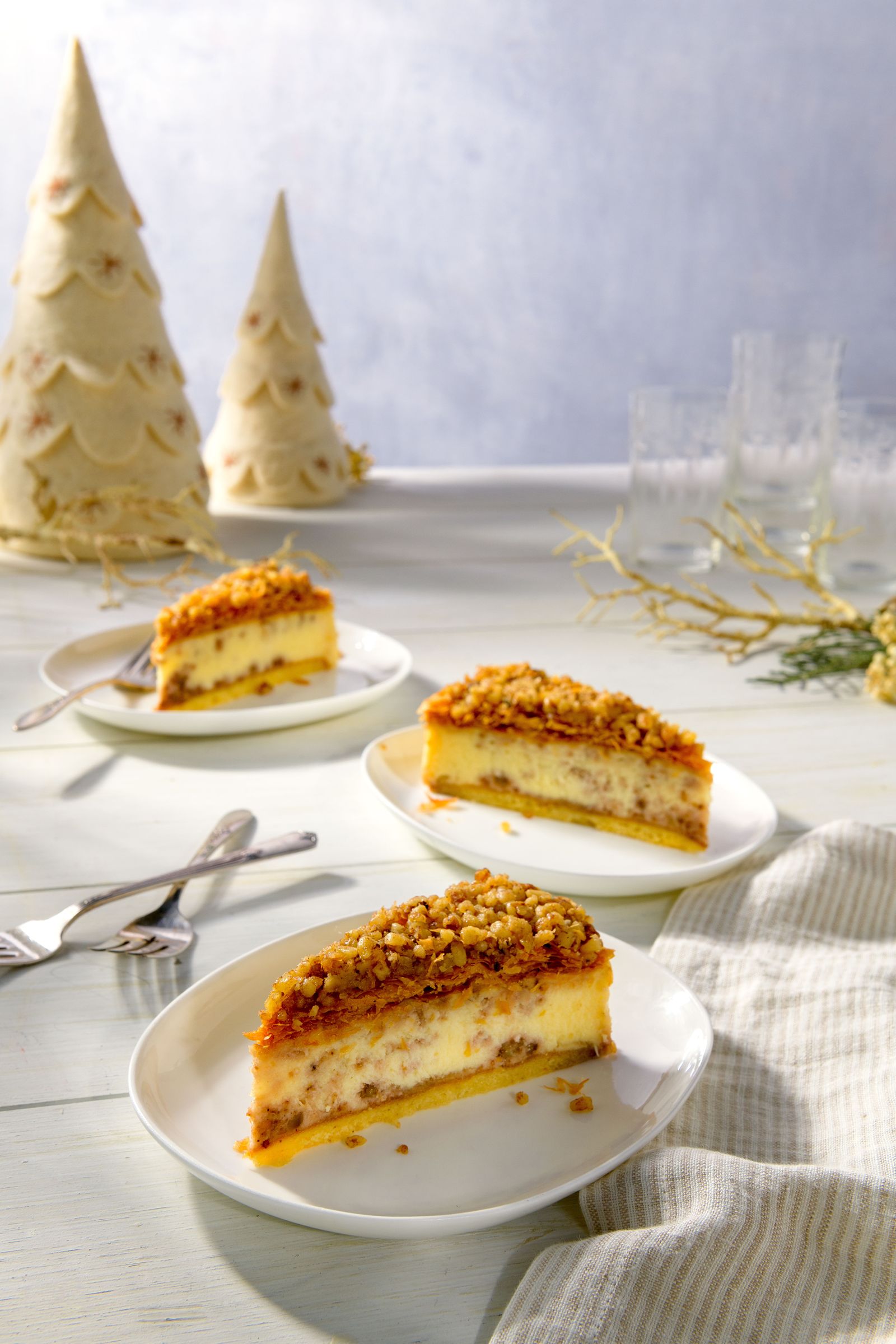 Taziki's Baklava Cheesecake