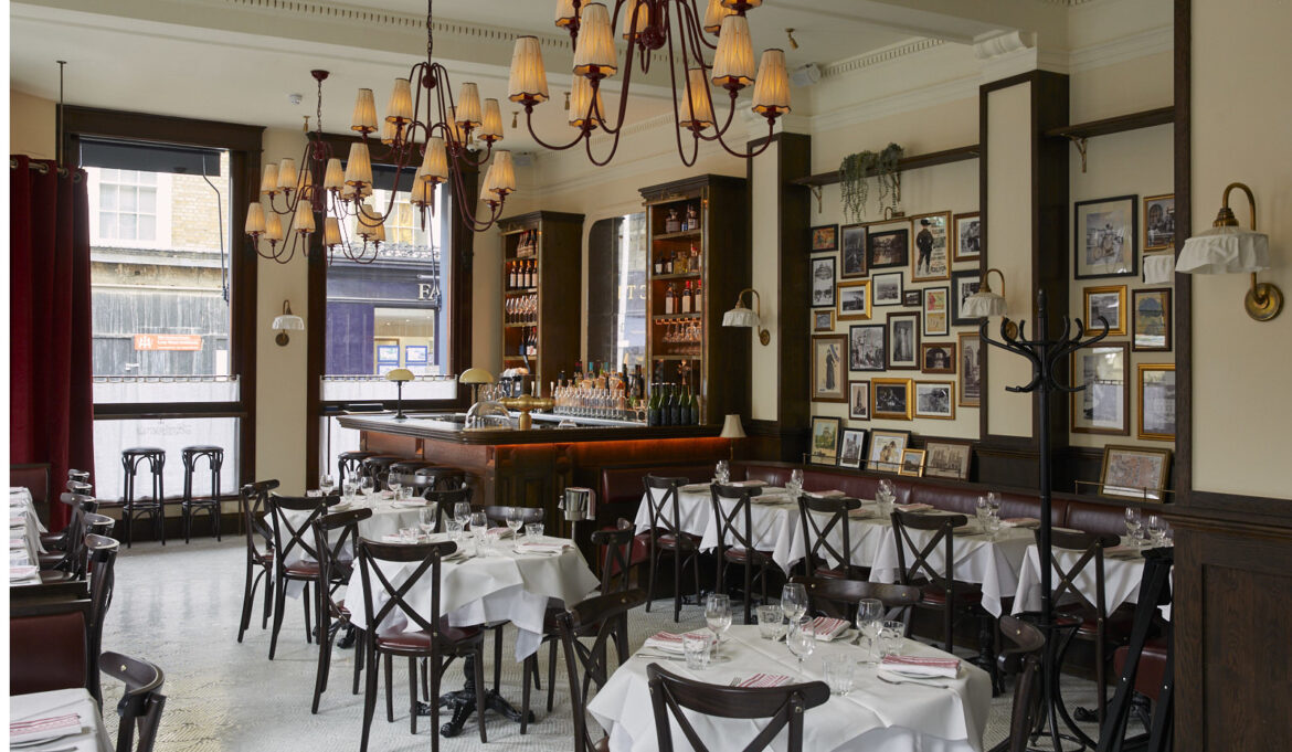 Josephine is a new French bistro in London London's French bistro Josephine interior