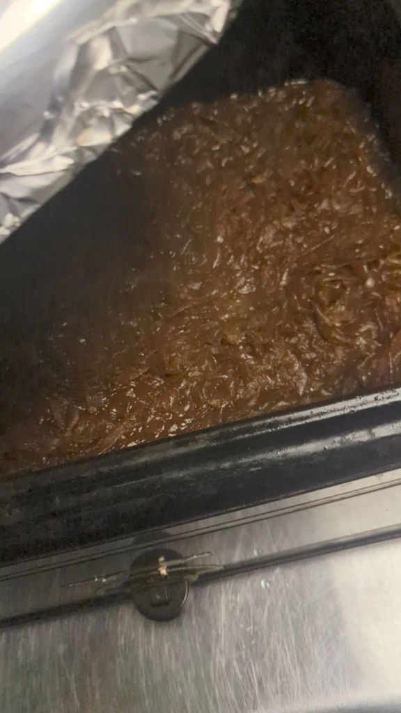 Update: Here's the finished onions