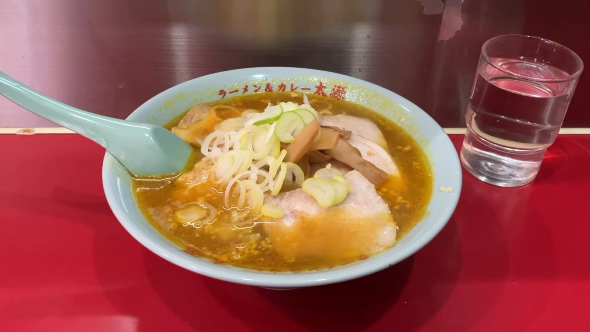 The Best Curry Ramen of Yokohama at Taigen