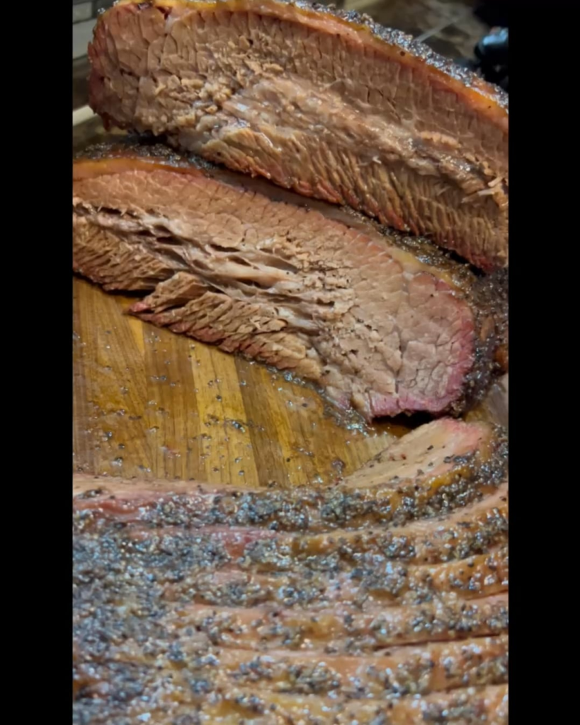 Brisket on the pellet smoker