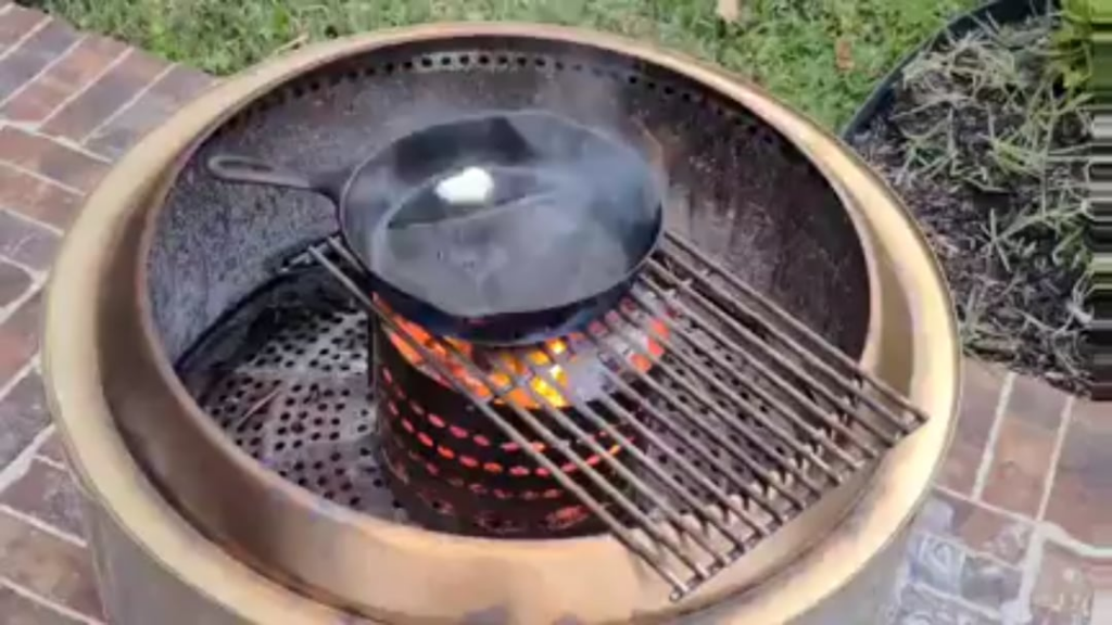 In a hurry? Cook on your chimney.