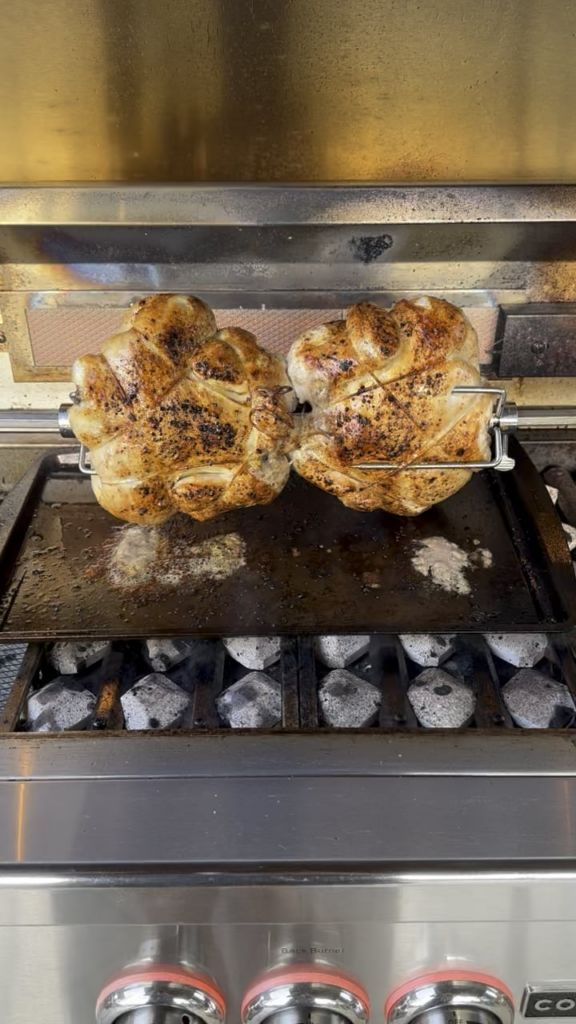 First time rotisserie!