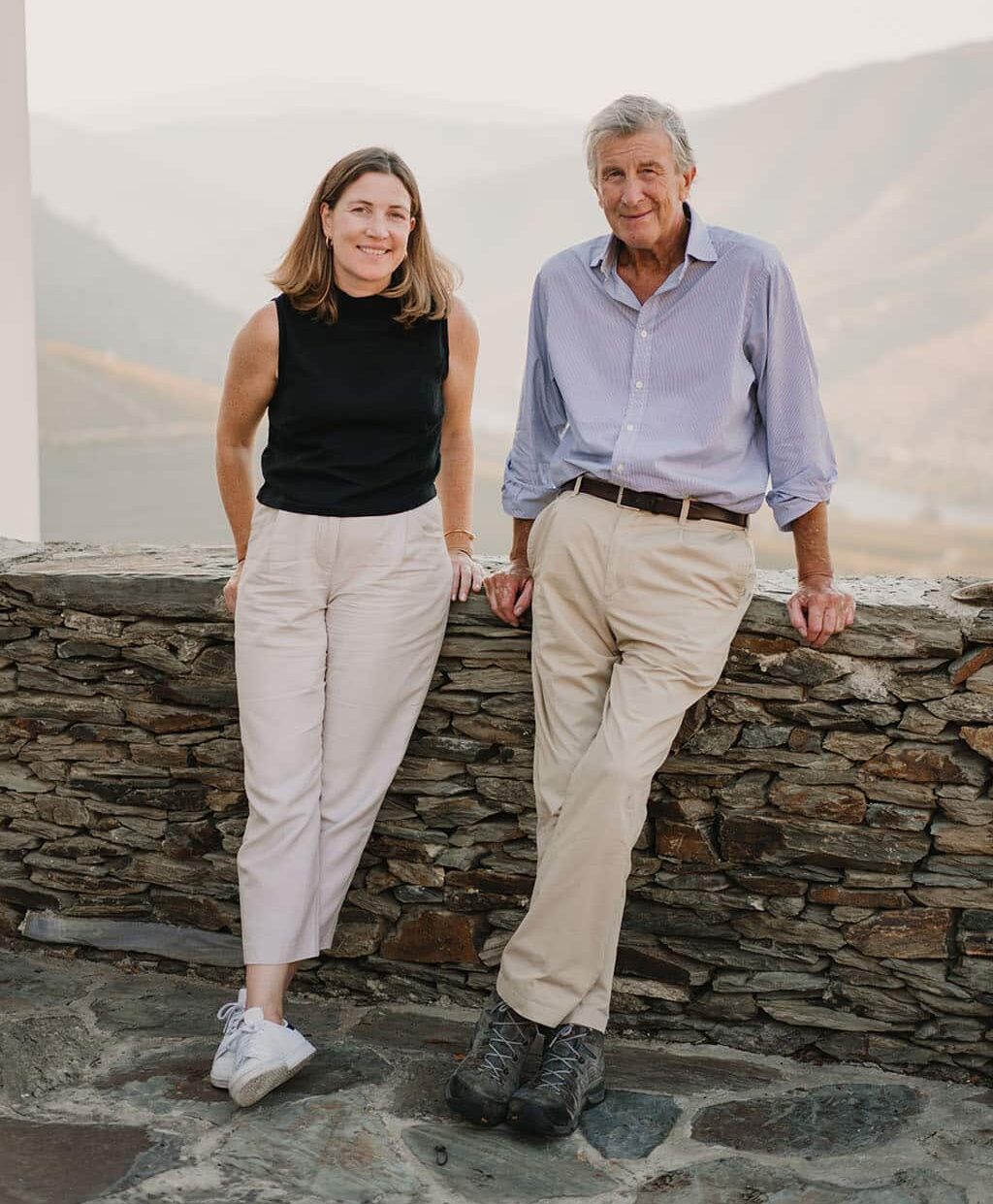 Zoe Graham and Johnny Graham at Quinta da Gricha Copr. Churchills