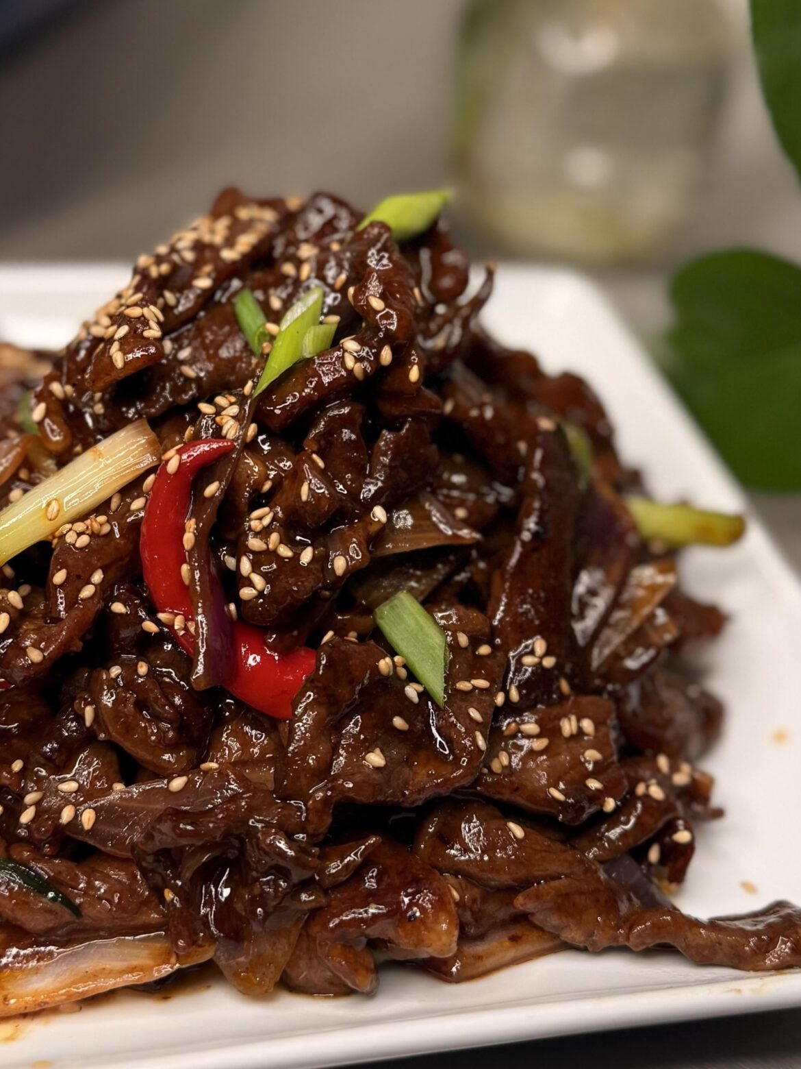 Homemade Mongolian Beef