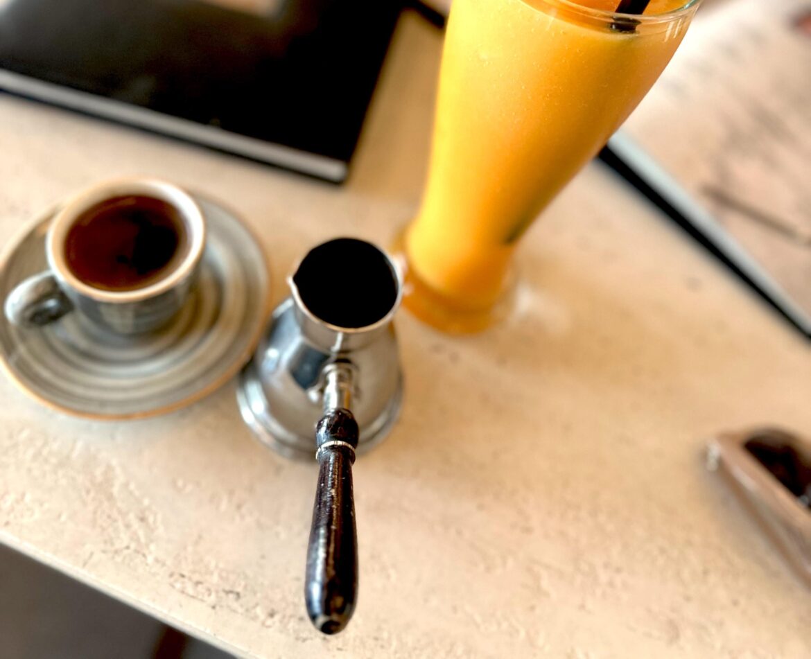 Turkish coffee, Kana Cafe, Dubai 🇦🇪