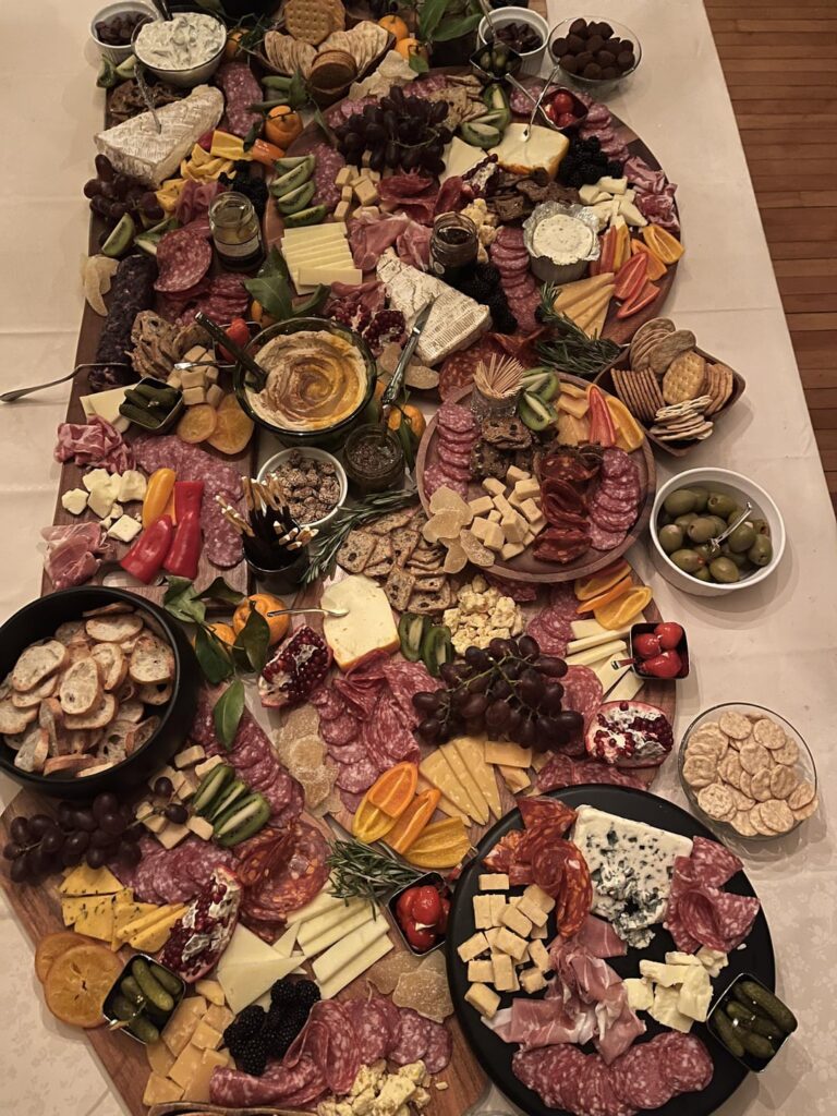 My NYE spread (not a professional, just an extra asf host)