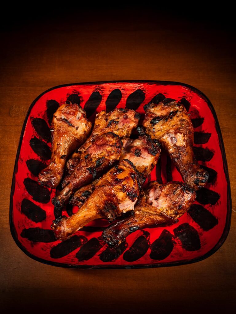 Grilled Mediterranean Chicken Drumsticks